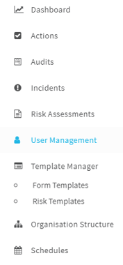 User Management module